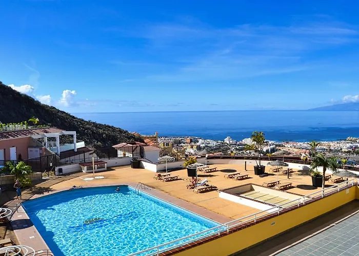 Sunset Sea Views&pool Costa Adeje (Tenerife)